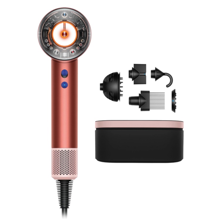 Фен для волосся Dyson Supersonic HD16 Nural Hair Dryer (Strawberry Bronze/Blush Pink) (561725-01) Фен для волосся Dyson Supersonic HD16 Nural Hair Dryer (Strawberry Bronze/Blush Pink) (561725-01)