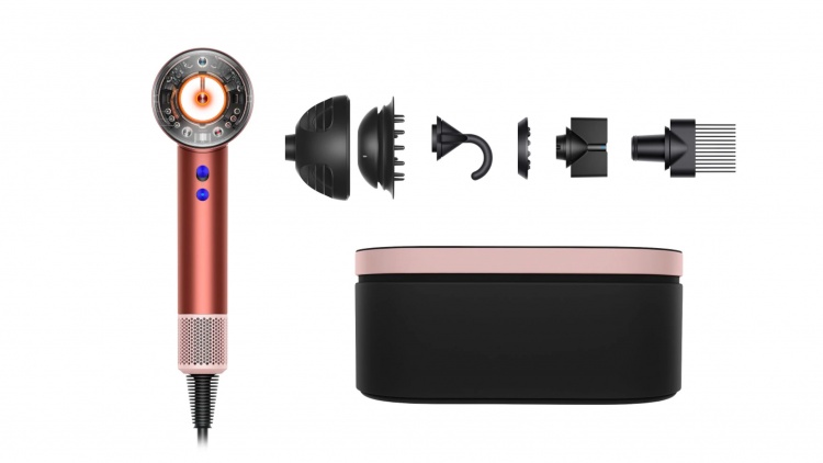 Фен для волосся Dyson Supersonic HD16 Nural Hair Dryer (Strawberry Bronze/Blush Pink) (561725-01) Фен для волосся Dyson Supersonic HD16 Nural Hair Dryer (Strawberry Bronze/Blush Pink) (561725-01)