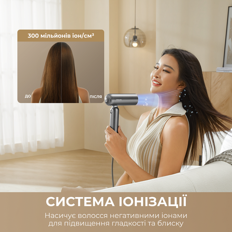 Фен Dreame Pocket Pro 5in1 Titanium (AHD51PRO_T5)