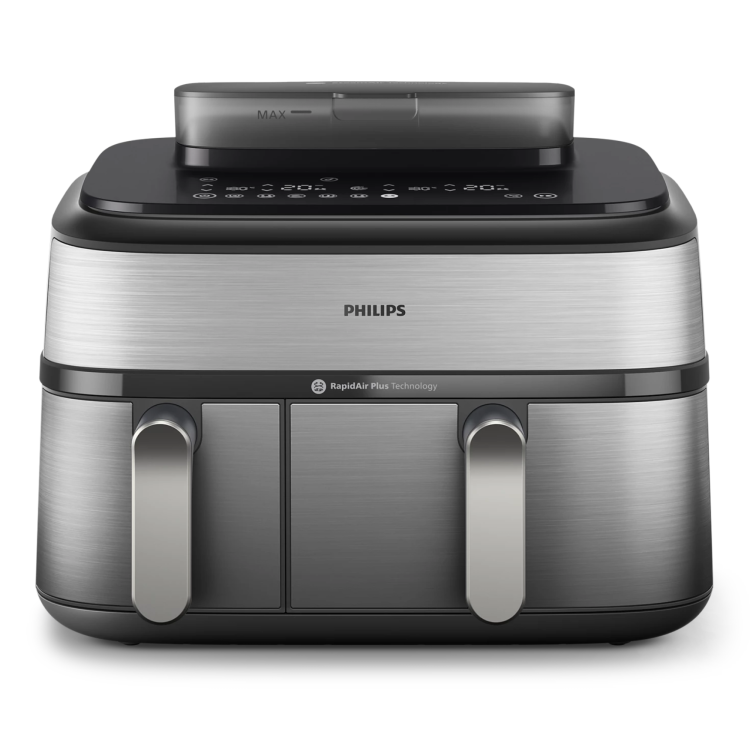 Мультипіч Philips Dual Basket Airfryer 5000 Series NA555/00 (EU)