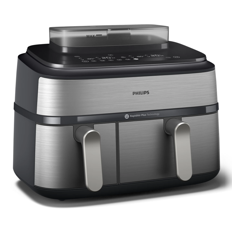 Мультипіч Philips Dual Basket Airfryer 5000 Series NA555/00 (EU)