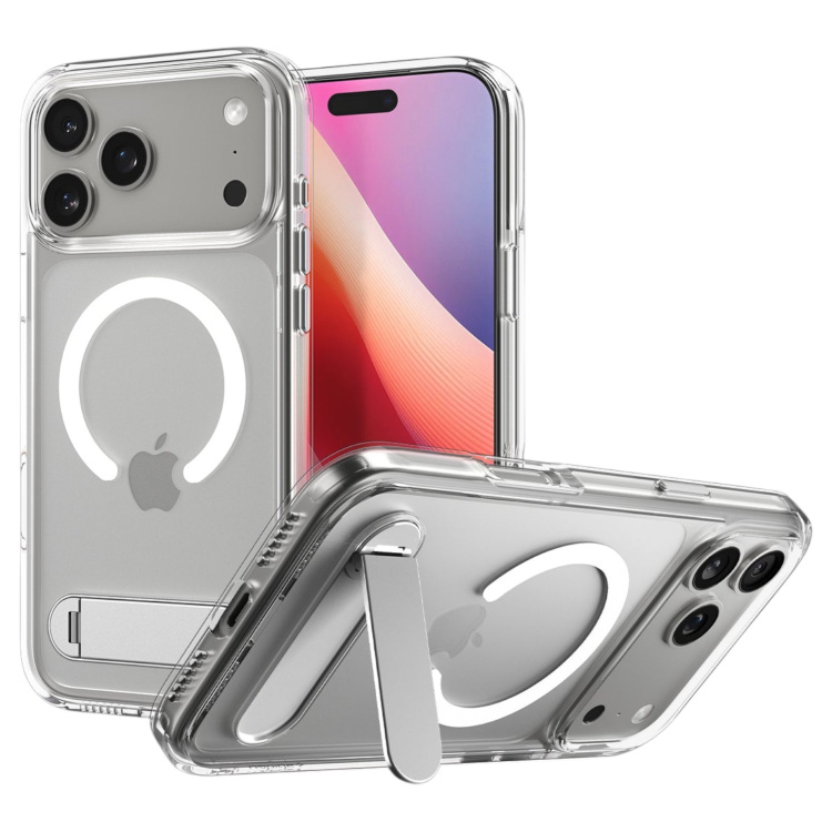 Чохол Spigen Ultra Hybrid S MagSafe для iPhone 17 Pro Clear White (ACS09946) Чохол Spigen Ultra Hybrid S MagSafe для iPhone 17 Pro Clear White (ACS09946)