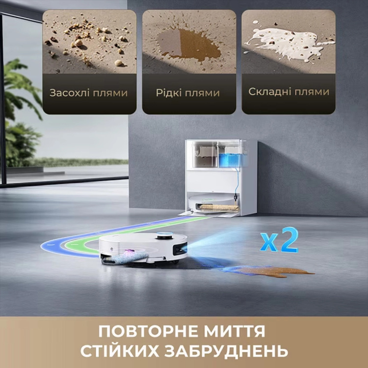 Робот-пылесос Dreame Aqua 10 Ultra Track Complete White (RLR81CE-1-WH) (EU)