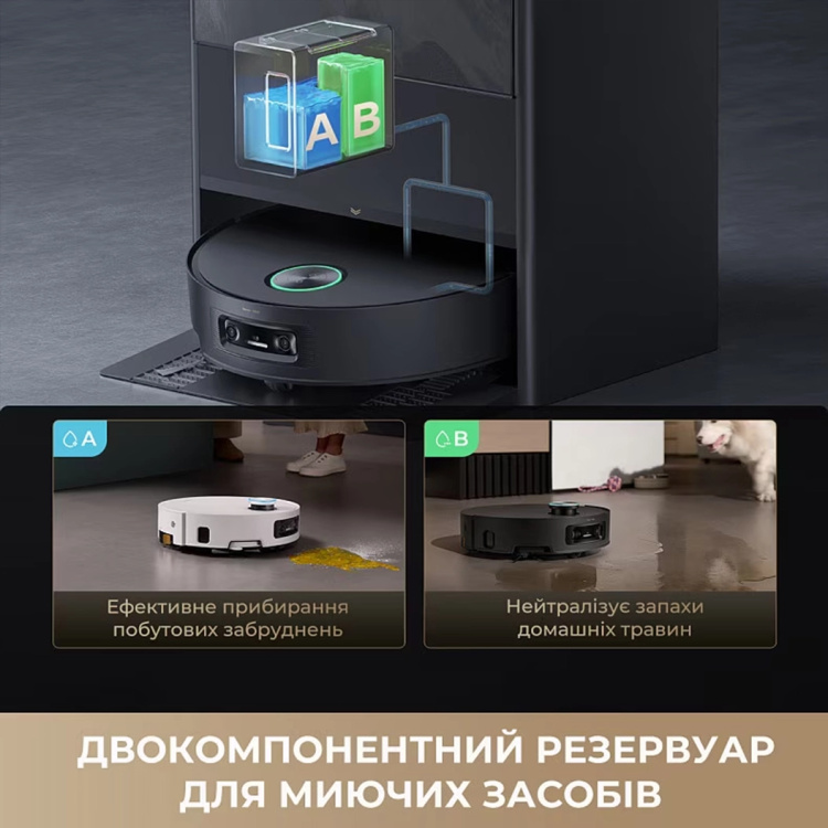 Робот-пылесос Dreame Aqua 10 Ultra Track Complete White (RLR81CE-1-WH) (EU)