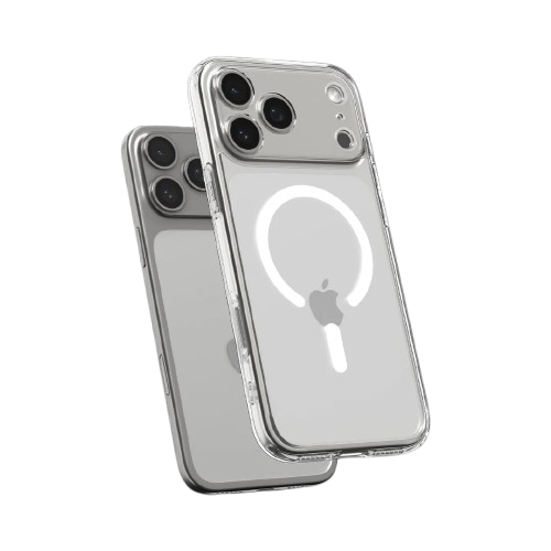 Чохол Spigen Ultra Hybrid Mag Safe для iPhone 17 Pro (Crystal Clear) ACS10346 Чохол Spigen Ultra Hybrid Mag Safe для iPhone 17 Pro (Crystal Clear) ACS10346