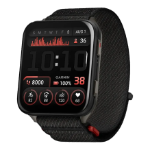 Garmin Venu X1 Black with Slate Titanium Caseback and Black ComfortFit Nylon Band (010-02980-00/02)