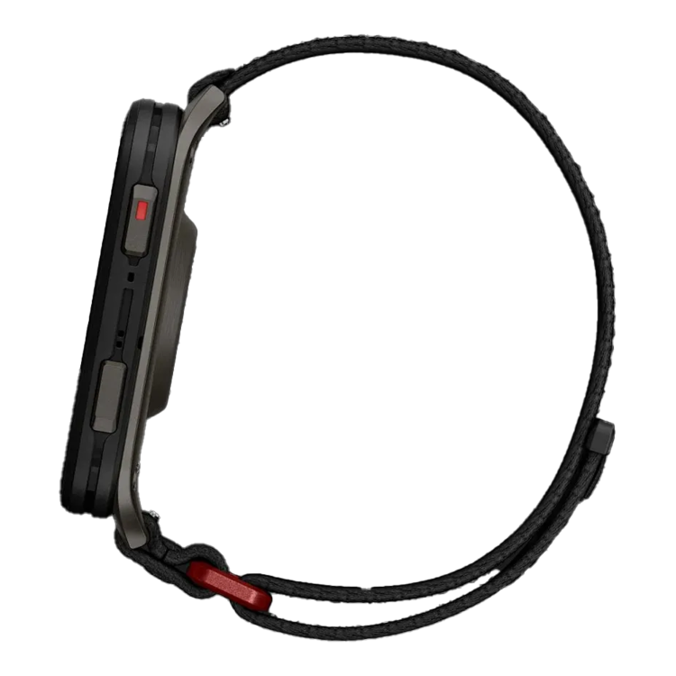 Garmin Venu X1 Black with Slate Titanium Caseback and Black ComfortFit Nylon Band (010-02980-00/02)