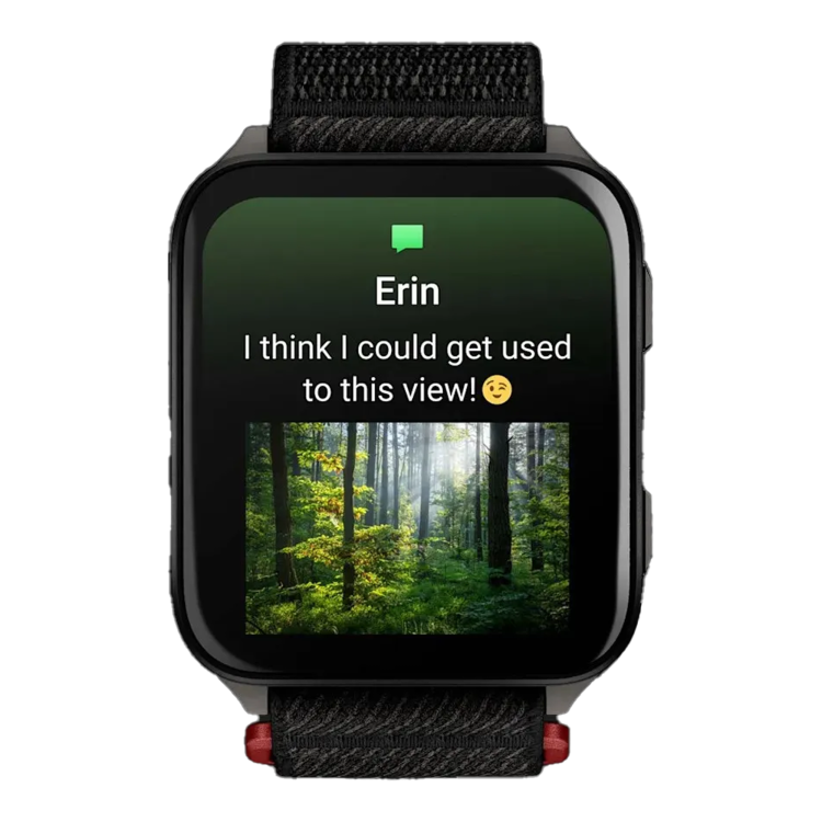 Garmin Venu X1 Black with Slate Titanium Caseback and Black ComfortFit Nylon Band (010-02980-00/02)