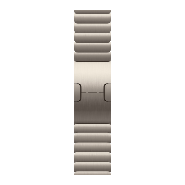 Apple Watch Series 11 42mm Natural Titanium Case with Natural Link Bracelet (MF9H4+MXMA3) 