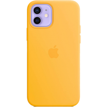 Чехол Silicone Case для iPhone 12 Mini (FoxConn) (Sunflower)