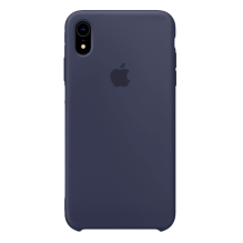 Чехол Smart Silicone Case для iPhone Xr Original (FoxConn) (Midnight Blue)