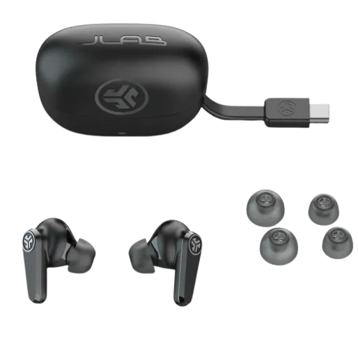 Навушники Jlab GO Pods ANC Black	(IEUEBGOPODSRBLK124)