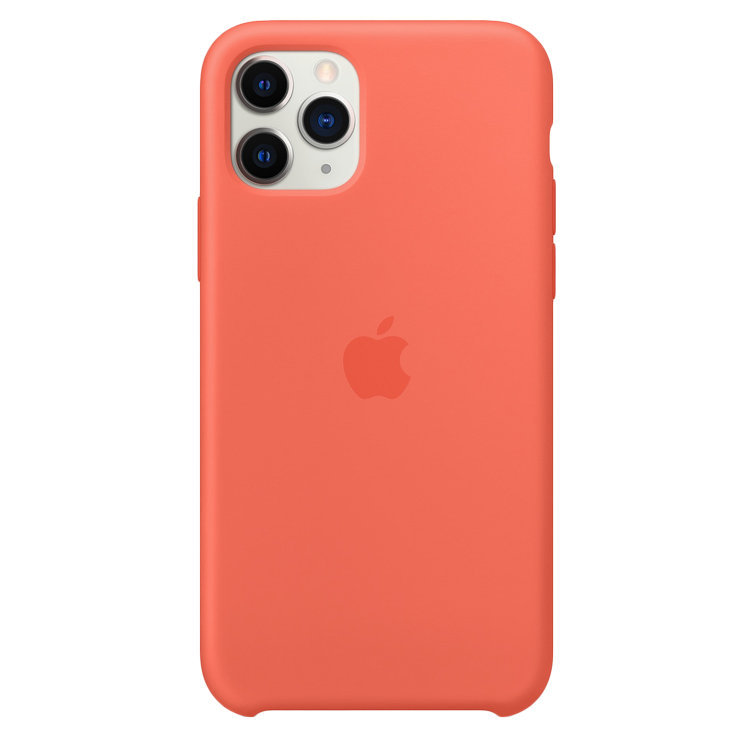 Чехол Smart Silicone Case для iPhone 11 Pro Max Original (FoxConn) (Clementine Orange)