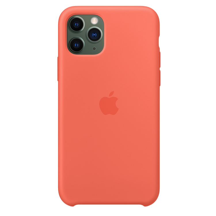 Чехол Smart Silicone Case для iPhone 11 Pro Max Original (FoxConn) (Clementine Orange)
