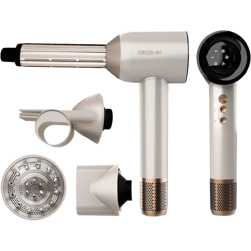 Фен Cecotec DryGlam Waves Champagne 4in1 (A01_EU01_103715)