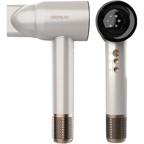 Фен Cecotec DryGlam Waves Champagne 4in1 (A01_EU01_103715)