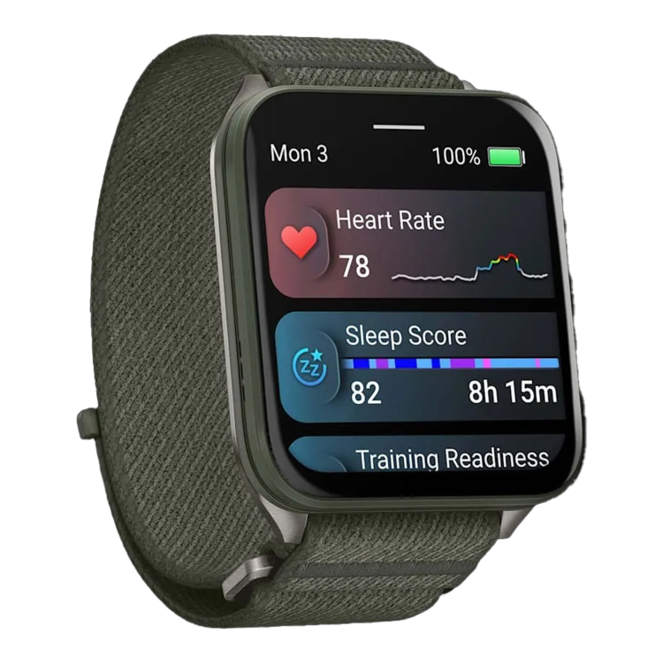 Garmin Venu X1 Moss with Titanium Caseback and Moss ComfortFit Nylon Band (010-02980-01/03)