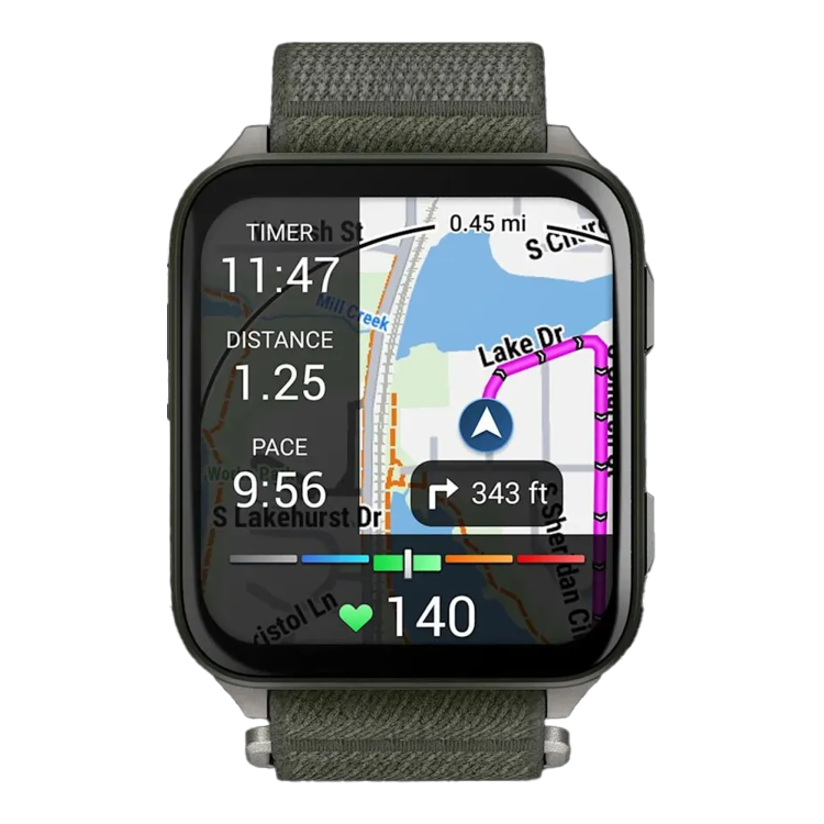 Garmin Venu X1 Moss with Titanium Caseback and Moss ComfortFit Nylon Band (010-02980-01/03)