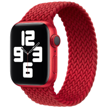 Ремінець для Apple Watch 42/49mm Braided Solo Loop Series (Red) [size S]
