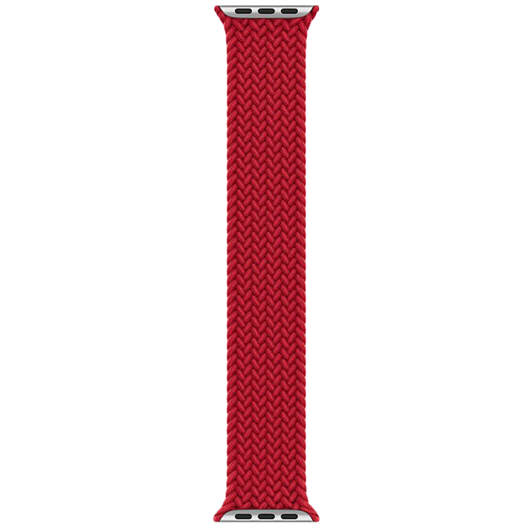 Ремешок для Apple Watch 42/44mm Braided Solo Loop Series (Red) [size S]