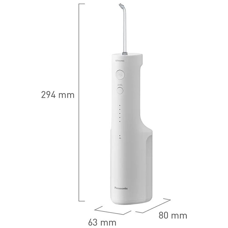 Іригатор портативний Panasonic, 2 насадки (EW-DJ66-W321) (White)