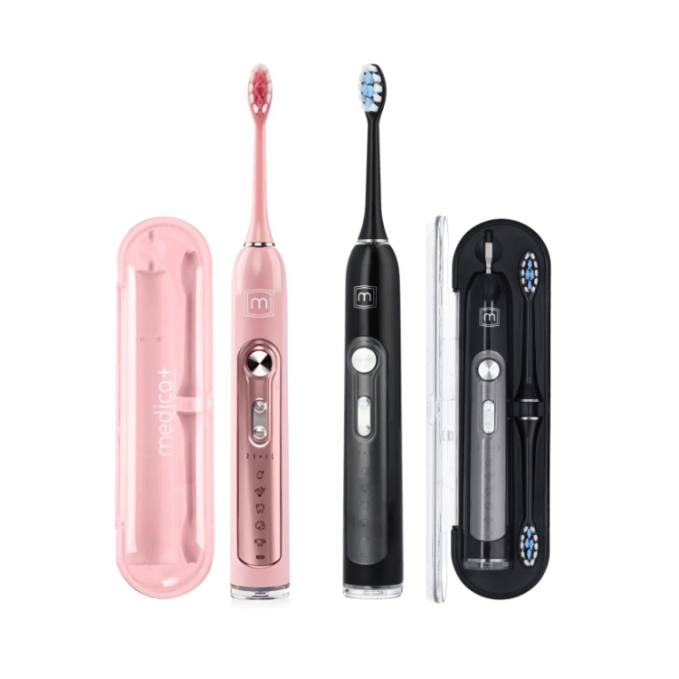 Набір зубних електрощіток MEDICA+ PROBRUSH 9.0 (Black/Fuchsia) (50148)