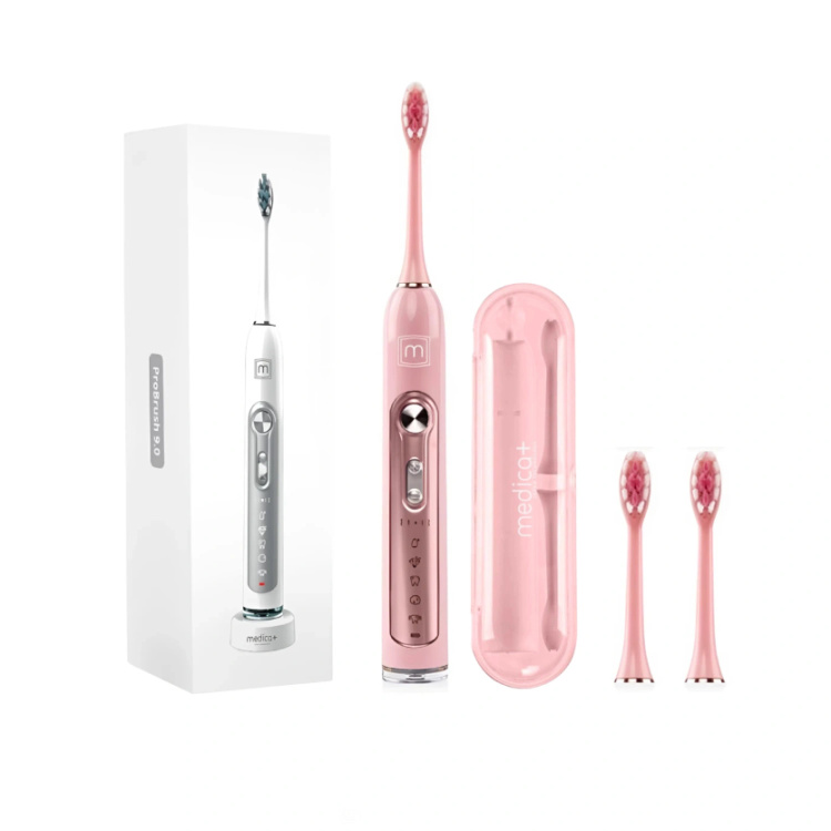 Набір зубних електрощіток MEDICA+ PROBRUSH 9.0 (Black/Fuchsia) (50148)