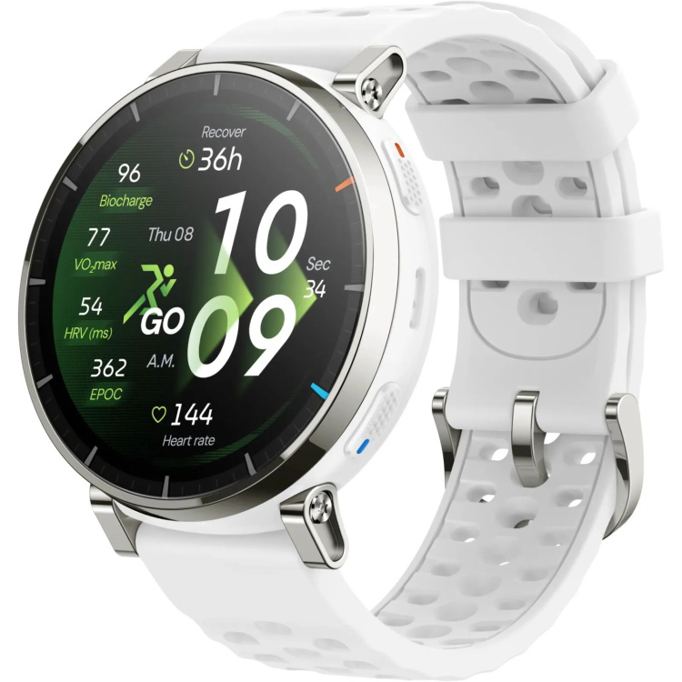 Смарт-часы Amazfit Active 3 Premium Aero White (W2559GL3N)