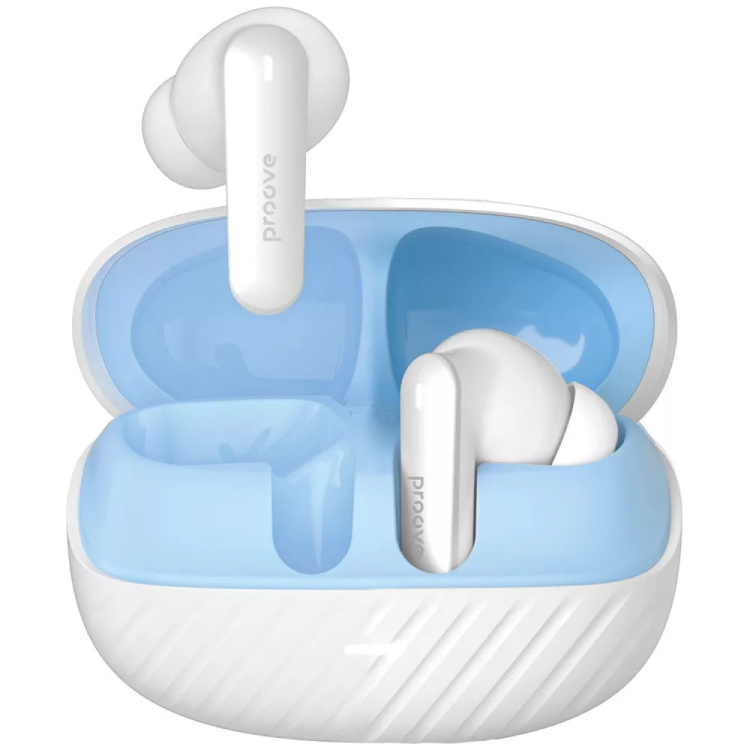 Наушники Proove Blitz II TWS with Hybrid ANC (APP) White/Blue