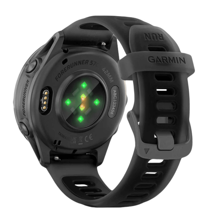 Garmin Forerunner 570 42mm Slate Gray Aluminum with Translucent Black/Black Band (010-02970-00)