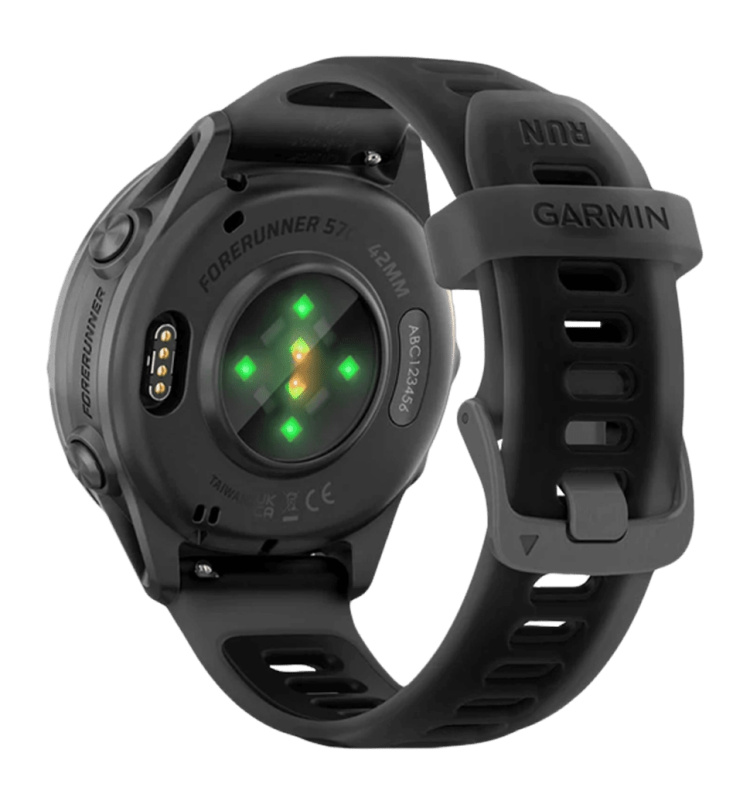 Garmin Forerunner 570 42mm Slate Gray Aluminum with Translucent Black/Black Band (010-02970-00)