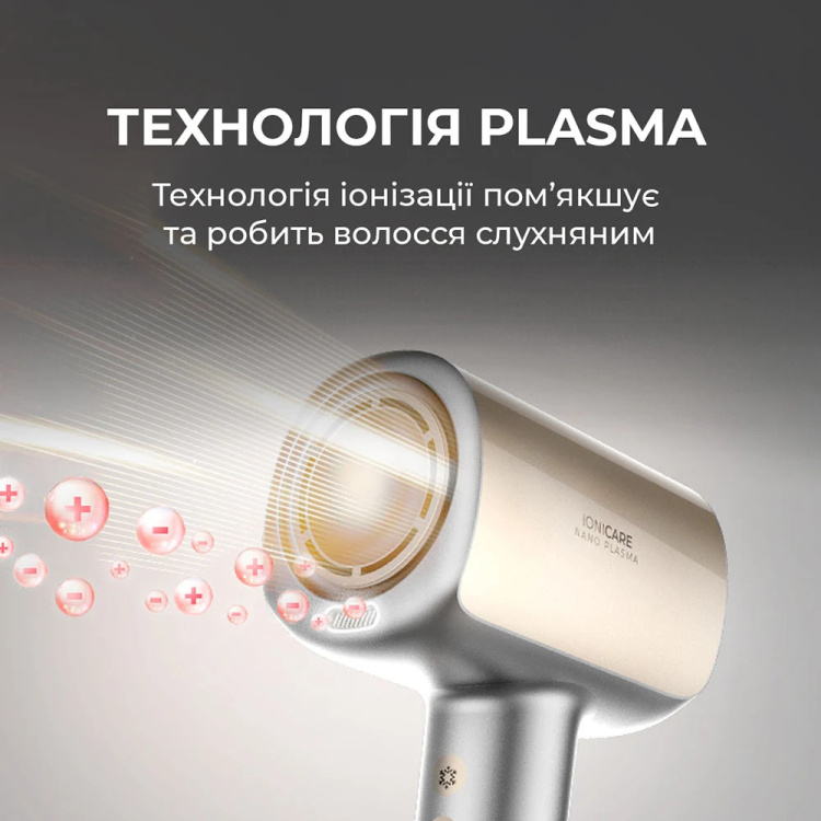 Фен Cecotec DryGlam Nano Plasma Aluminum (A01_EU01_101440)