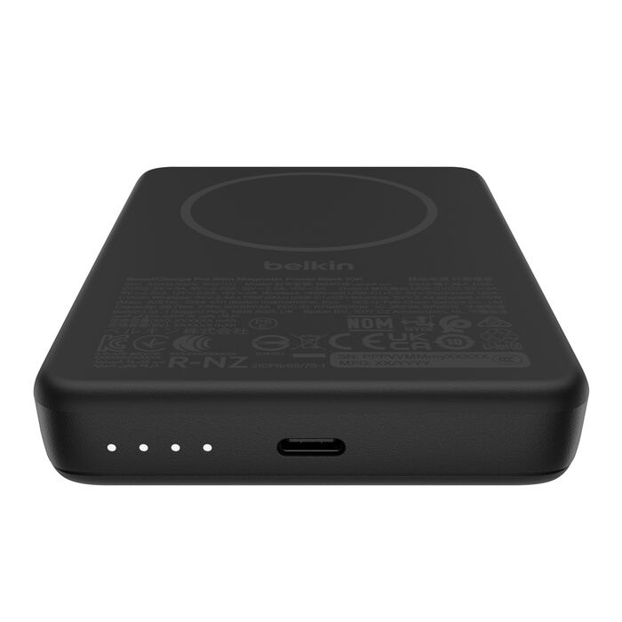 Зарядное устройство Power Bank Belkin 10000мАh, 20W/Qi2 7.5W, Magnetic Ring (Black) (BPD017HQBK)