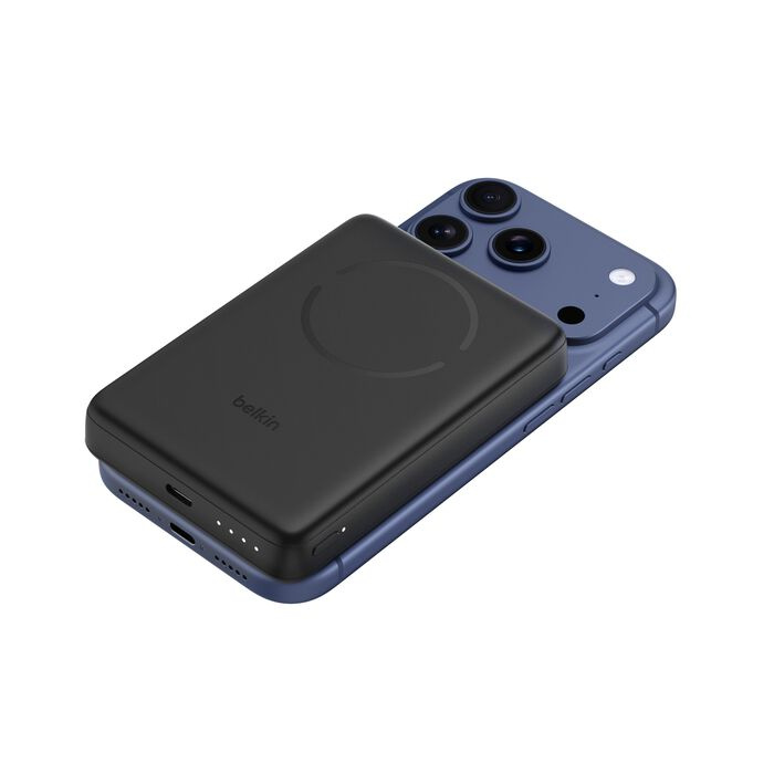 Зарядное устройство Power Bank Belkin 10000мАh, 20W/Qi2 7.5W, Magnetic Ring (Black) (BPD017HQBK)
