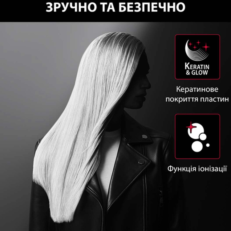 Выпрямитель Rowenta x Karl Lagerfeld Optiliss (Black) (SF323LF0)