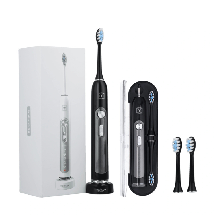 Набір зубних електрощіток MEDICA+ PROBRUSH 9.0 (Black/White) (50147)