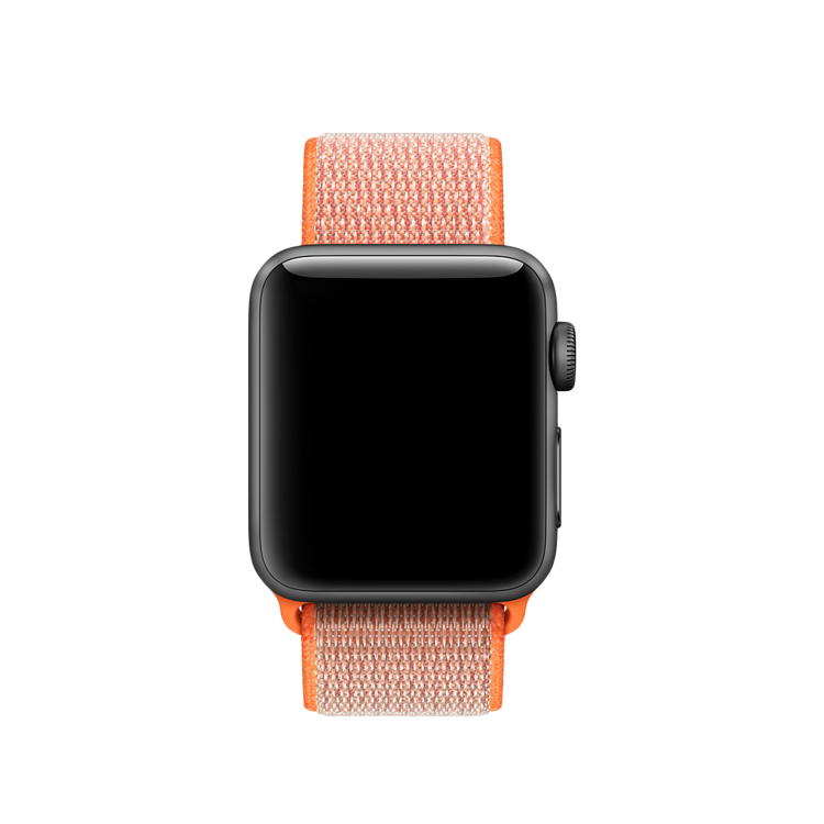 Ремінець для Apple Watch 38/41mm Sport Loop Series 1:1 Original (Spicy Orange)
