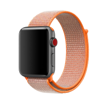 Ремешок для Apple Watch 38/40mm Sport Loop Series 1:1 Original (Spicy Orange)