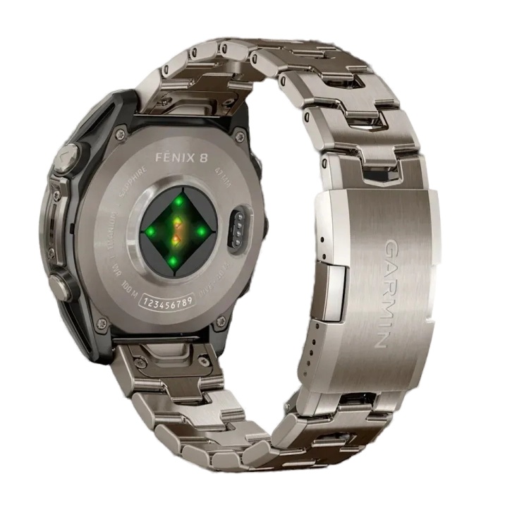 Garmin Fenix 8 47mm AMOLED Sapphire Titanium with Titanium Band (010-02904-40)