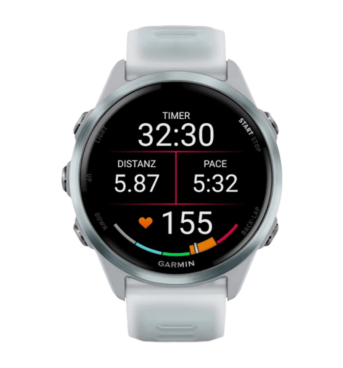 Garmin Forerunner 570 42mm Cloud Blue Aluminum with Translucent Whitestone/Cloud Blue Band (010-02970-01)