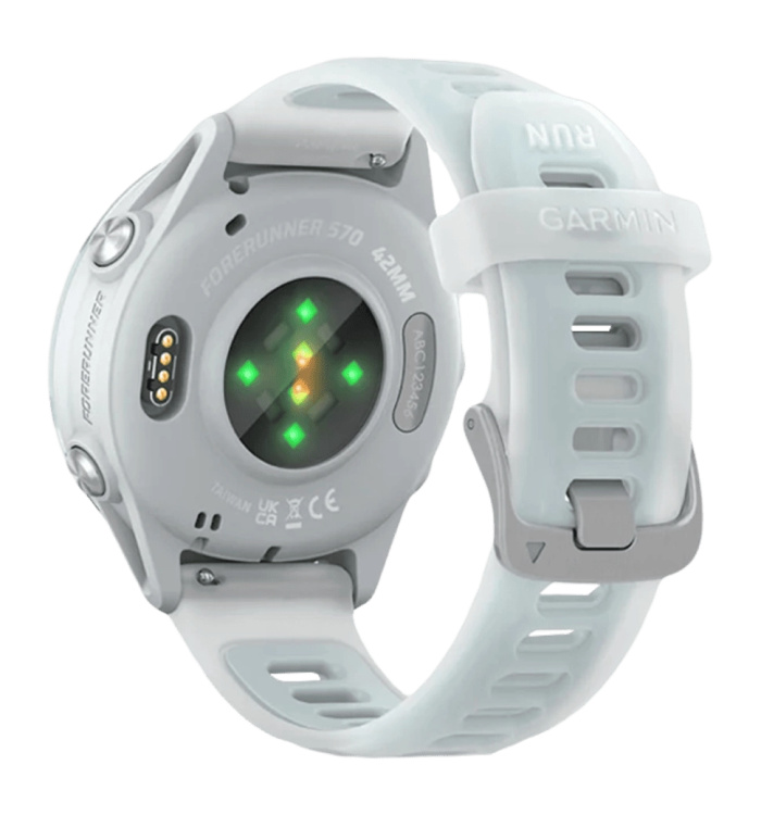 Garmin Forerunner 570 42mm Cloud Blue Aluminum with Translucent Whitestone/Cloud Blue Band (010-02970-01)