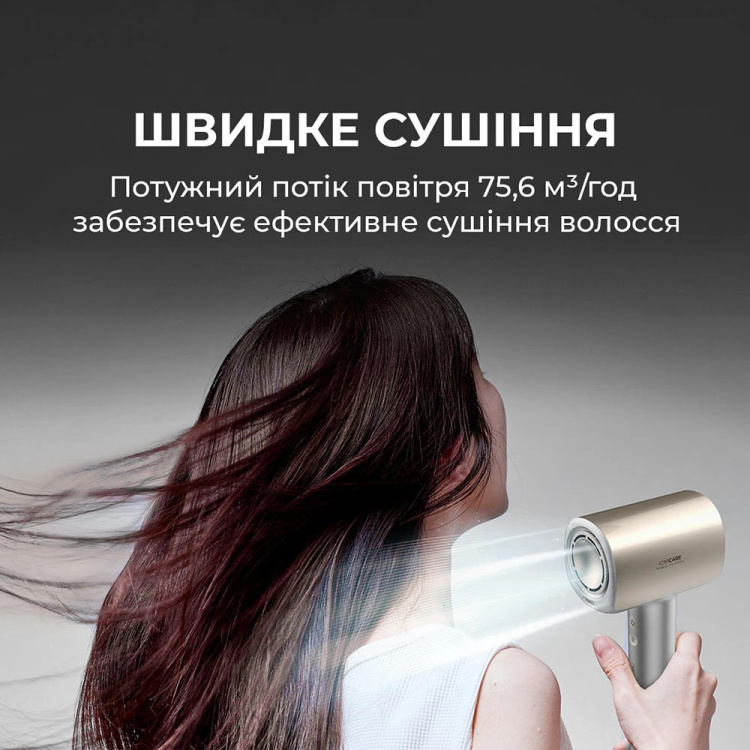 Фен Cecotec DryGlam Nano Plasma Black (A01_EU01_100150)