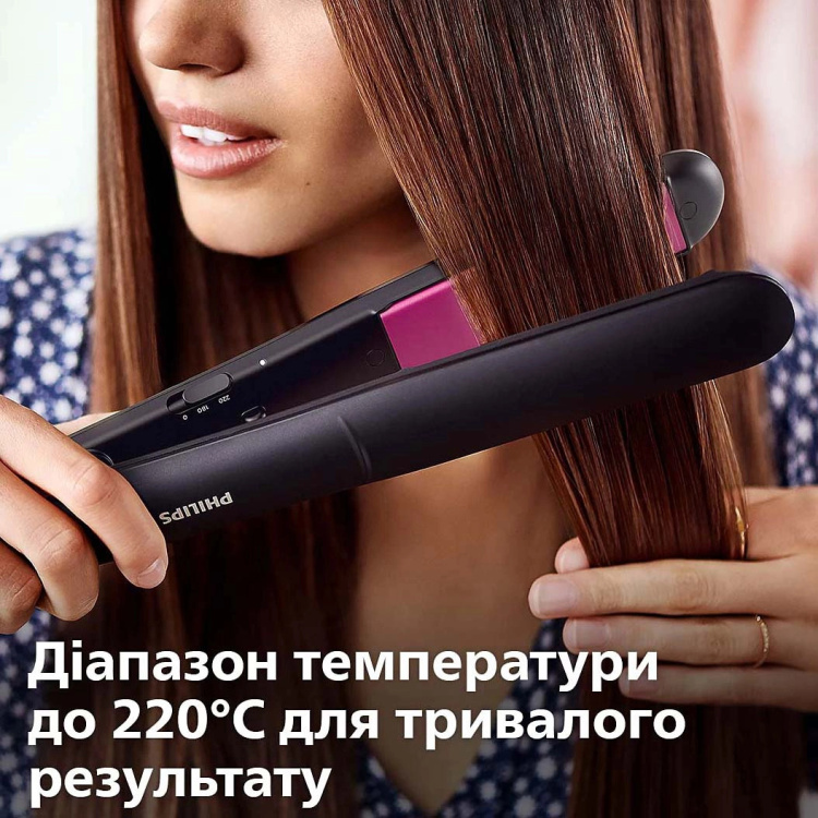 Випрямляч для волосся Philips Series 3000 (Black/Fuchsia) (BHS375/00) Випрямляч для волосся Philips Series 3000 (Black/Fuchsia) (BHS375/00)