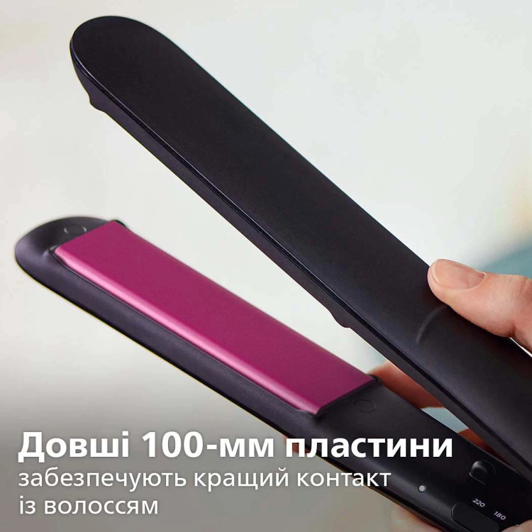 Випрямляч для волосся Philips Series 3000 (Black/Fuchsia) (BHS375/00) Випрямляч для волосся Philips Series 3000 (Black/Fuchsia) (BHS375/00)
