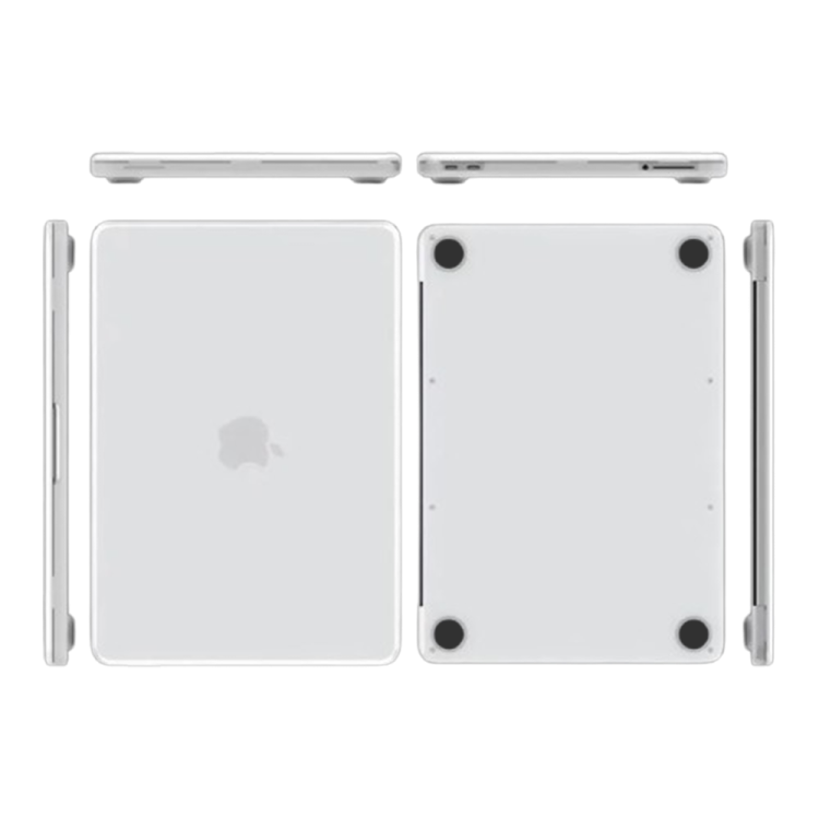 Чохол-накладка Crystal Shadow для MacBook Neo 13" (2026) (Clear) (CSMN26) Чохол-накладка Crystal Shadow для MacBook Neo 13" (2026) (Clear) (CSMN26)