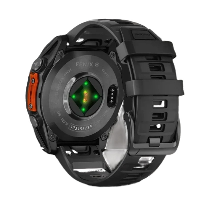 Garmin Fenix 8 47mm AMOLED Slate Gray with Black Silicone Band (010-02904-00)