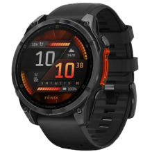 Garmin Fenix 8 47mm AMOLED Slate Gray with Black Silicone Band (010-02904-00)