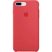 Чехол Smart Silicone Case для iPhone 7+/8+ Original (FoxConn) (Red Raspberry)