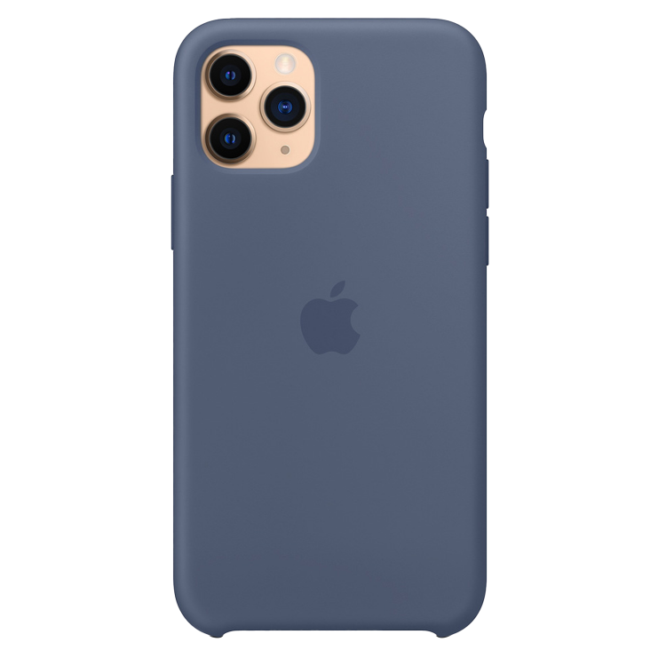 Чохол Smart Silicone Case для iPhone 11 Pro Max Original (FoxConn) (Alaskan Blue)