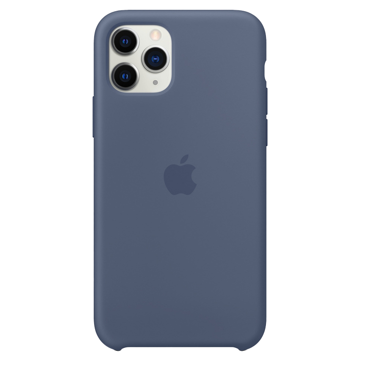 Чохол Smart Silicone Case для iPhone 11 Pro Max Original (FoxConn) (Alaskan Blue)